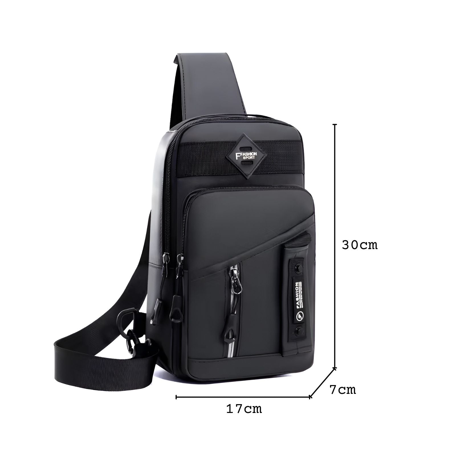 Herre Anti-tyveri Brysttaske