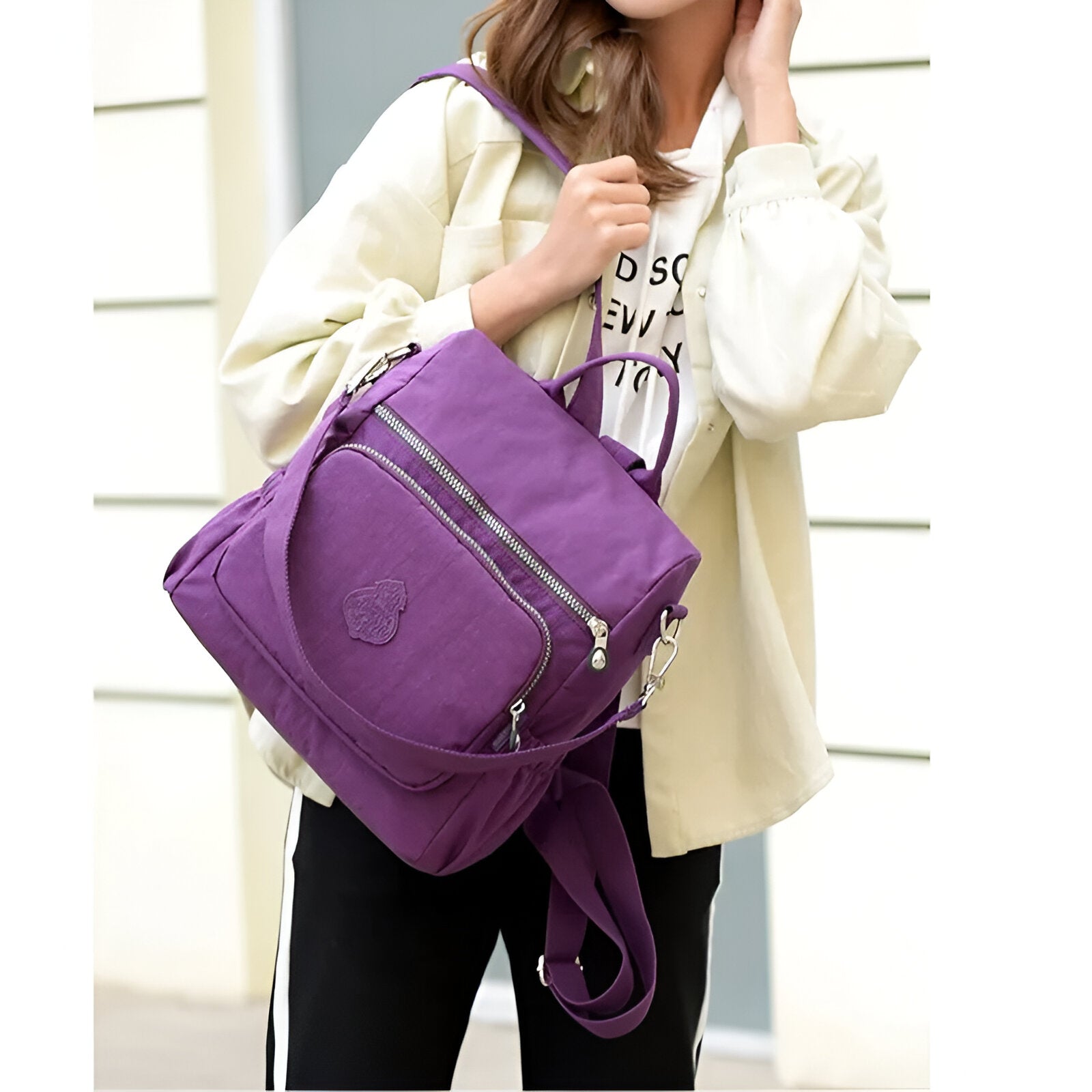Xena | Alsidig Anti-Diebstahl Crossbody Rygsæk